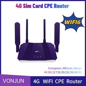 Router WiFi VONJUN R8B 4G CPE Inalámbrico con Tarjeta SIM Eurasia-Africa TIPO-C 300Mbps <span class=keywords><strong>E906</strong></span> - Product Image 2