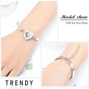 Pulsera <span class=keywords><strong>de</strong></span> urna conmemorativa para cenizas, con bisagras, en oro rosa y negro, grabable, ajustable, joyería <span class=keywords><strong>de</strong></span> recuerdo - Product Image 6