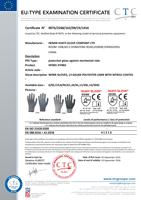 Gants de travail en polyester rouge 13G avec revêtement en nitrile noir lisse, résistants à l'huile et aux produits chimiques, réutilisables, vente en gros