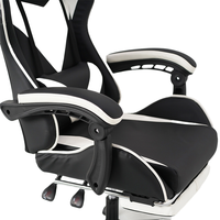 Chaise de jeu de course moderne pliable en cuir synthétique de style jungle forestier fabriquée en Chine