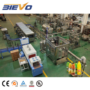 Ligne de production de bouteilles de jus en PET à grande vitesse certifiée CE pour les usines de boissons commerciales - Product Image 1