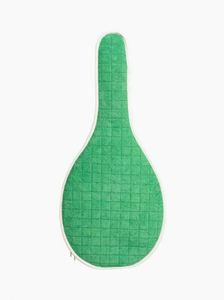 Funda de Raqueta de Tenis Personalizada de Tela Verde, Color Sólido, Duradera, Fácil de Transportar, Bolsa Protectora para Raqueta de Tenis - Product Image 2