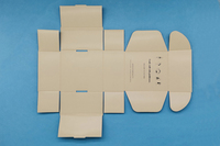 Großhandel individuell bedruckte Kraft Maling Papier Pappkartons Faltbare Geschenk verpackung Kraft Versand Mailer Box