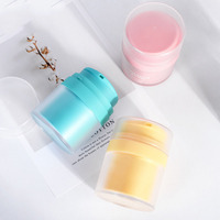 Luxe 50ml 1oz Acrylique Airless Pompe Bouteille Haute Qualité Crème Pour La Peau Lèvres Gommage Emballage Cosmétique pour Soins De La Peau Crème Pour Le Visage