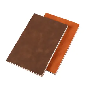 Klassische lasergravur notizbuchschlagübersicht personalisiertes Tagebuch Bedarf Laser-Falsches Leder Tagebuch Hardcover-Notepad A5