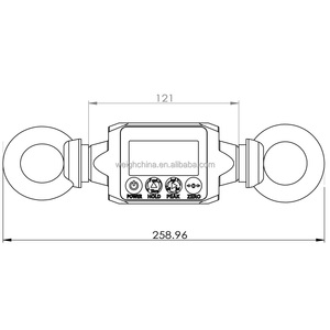 Indicador de Carga Dinámica para Slackline con Pantalla LCD, Compatible con OEM y ODM, Capacidad 1KG, Precisión - Product Image 5