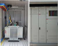Transformador Trifásico Inteligente Compacto Serie YBG de 36000 Kva 4000 Kva 35kv Totalmente Sellado IEC para Exteriores Tipo Caja