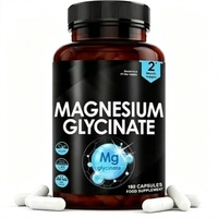 Cápsulas de Citrato de Magnesio OEM para Dropshipping, Utilizadas para Aliviar las Molestias, Promover el Sueño y Mantener una Función Muscular Saludable