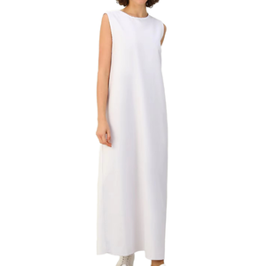 Vestido Largo <span class=keywords><strong>Maxi</strong></span> para Mujer Musulmana, Color Sólido, Sin Mangas, Estilo Chic, Abaya, Ropa de Alta Calidad, Vestidos Línea A, Venta al Por Mayor de Fábrica - Product Image 1