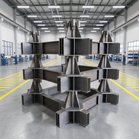 Composants structurels en acier soudés sur mesure pour engins de construction, qualité Q235B/Q345B, surface galvanisée à chaud pour applications lourdes