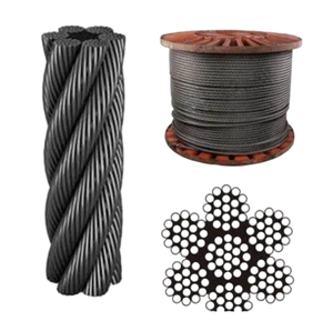 สายเคเบิลเหล็กชุบสังกะสีหรือไม่ชุบสังกะสี API 9A สำหรับงานขุดเจาะ - Product Image 1