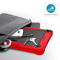 Funda Protectora Resistente a Impactos con Soporte Invisible para iPad de Apple de 10.2 Pulgadas, iPad Mini, iPad 2, 3 y 4