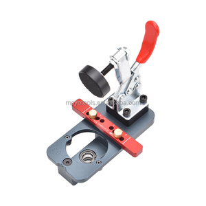 Dapat disesuaikan 35mm 26mm engsel tersembunyi Bor Jig panduan lubang engsel pemandu bor alat tukang kayu pembuka Locator pintu kabinet - Product Image 2