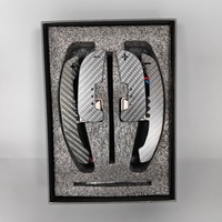 2 paires de levier de vitesses magnétique en carbone complet pour BMW X3 F06 F15 F22 F26 F32 F91 G08 G12 G70 M240i