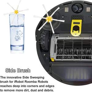 Accesorios para iRobot <span class=keywords><strong>Roomba</strong></span> 600 Series 694 692 690 680 660 665 651 <span class=keywords><strong>650</strong></span> 614 Robot <span class=keywords><strong>aspirador</strong></span>, cepillo, filtro, cepillos laterales - Product Image 6