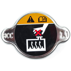 Hyundai Kia <b>Radiator</b> <b>Cap</b> 25330-B1000 For Replace Repair With Warning Label - Product Image 1