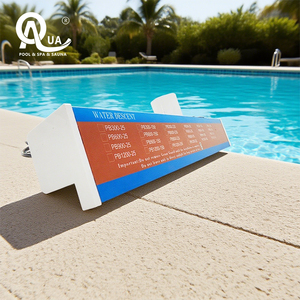 2026 Artificial Waterfall <b>ABS</b> Sheer Water Descent RGB Light Strip 110-230V Easy Installation WATER CROWN for Swimming - Product Image 4