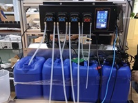 Système hydroponique Aqua-pro Pro Pro Système hydroponique intelligent de contrôleur de climat et d'engrais et d'irrigation