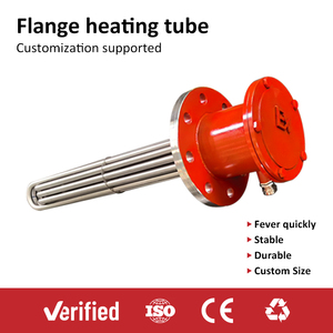 Elemento Calefactor Tubular con Brida <span class=keywords><strong>de</strong></span> 18kw 25kw, <span class=keywords><strong>Calentador</strong></span> Eléctrico <span class=keywords><strong>de</strong></span> <span class=keywords><strong>Agua</strong></span> por Inmersión en Aceite con Termostato - Product Image 4