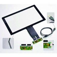 Écran tactile capacitif multi-touch 10 points USB de haute qualité, étanche et personnalisé, fourni directement par l'usine, pour