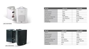 Hệ Thống Loa Treo Tường Thiết Bị Âm Thanh Chuyên Nghiệp/Bộ Khuếch Đại/Loa/Loa Gắn Tường Âm Thanh Bằng Nhựa Kim Loại Không Dây Di Động - Product Image 6