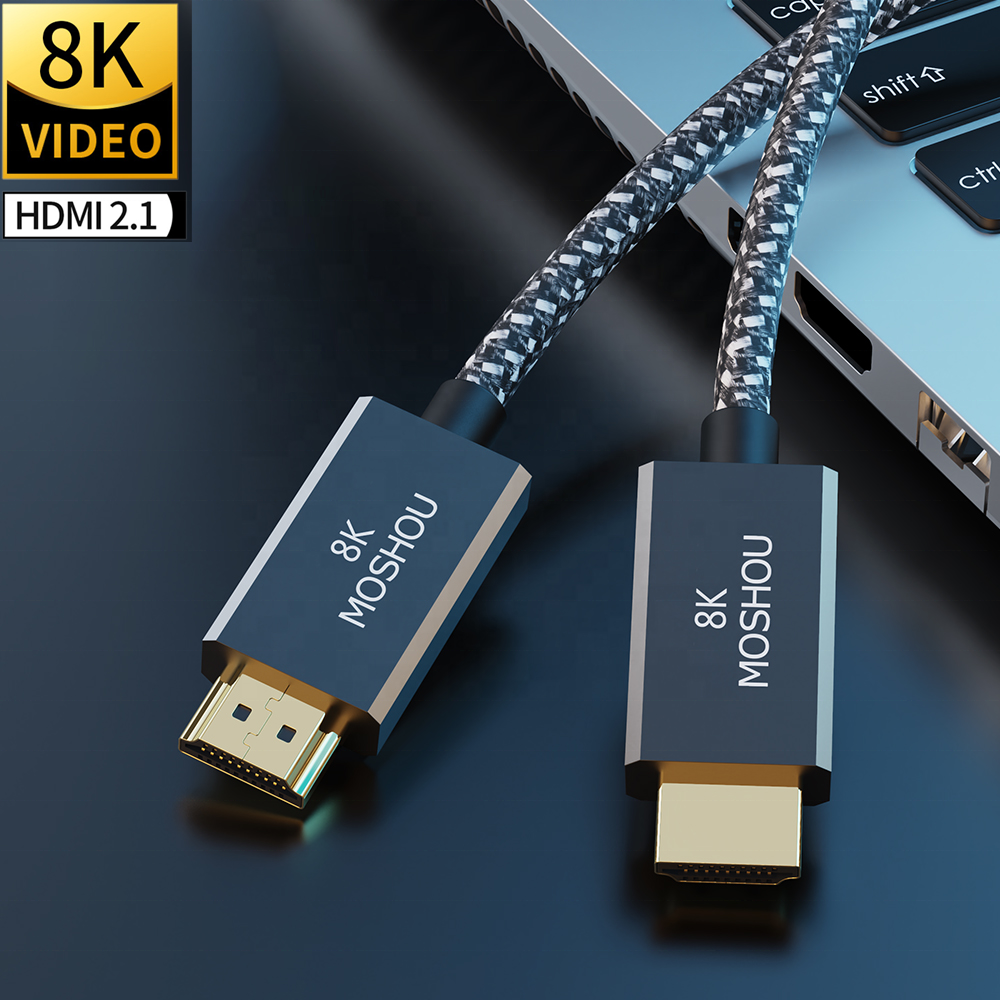 Usb C Moshou Hdmi 8k MOSHOU 8K HDMI Cable Ultra High Definition Video