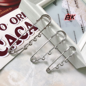 Épingle de sûreté géante personnalisée en métal, épingle de sûreté française - Product Image 5