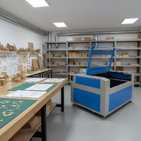 Graveur laser numérique automatique CO2 pour papier, MDF, plastique et caoutchouc