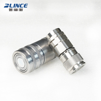 Raccords hydrauliques à déconnexion rapide sans fuite, filetage NPT BSP 1/4 3/4 pouce, raccords hydrauliques à déconnexion rapide, coupleur hydraulique à déconnexion rapide