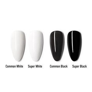 Professional UV Gel <strong>Polish</strong> Super <strong>Black</strong> and White Nail Art Supplies Factory Wholesale with Private Label - Product Image 5