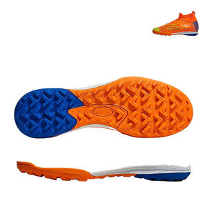 Suelas de Goma para Zapatos de Fútbol Personalizables Color Naranja, Venta Directa de Fábrica, Ligeras, Antideslizantes, Suaves, OEM - Product Image 1