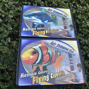 שלט רחוק דגים מעופפים בלון ליצן דגי כריש שלט רחוק דגים מעופפים דגם צעצועים סיטונאי - Product Image 5