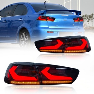 Evorestoration LED <b>Driving</b> <b>Light</b> 12V New Coleweite Tail Assembly Red Lens Turn Signal Running Water Wingshen 001 Suitable for Mi - Product Image 4
