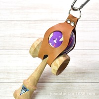 Étui en cuir pour jouet Kendama japonais, porte-clés, housse de protection pour Kendama à suspendre à la taille, étui éducatif pour balle Kendama