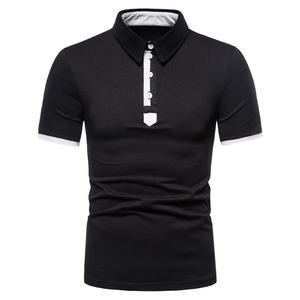 YUKARI ENTERPRISES 2023 été hommes Polo décontracté Jersey tissu avec Logo brodé à manches courtes revers grande taille caractéristique - Product Image 4