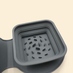 Hot selling Foldable Slow Feeding Dog Bowl Food Grade <b>Silicone</b> Pet Dog Bowl For Travel Outdoor Walking Pet Bowl - Product Image 2