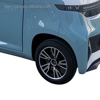 Voiture électrique à 4 roues à basse vitesse fermée CEE L6e-BP approuvée deux personnes pour les personnes âgées Mini voiture électrique avec approbation CEE