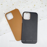 Lovebay — coque en cuir PU souple pour iphone 13 pro max, étui de téléphone portable de luxe avec logo personnalisé officielle en microfibre
