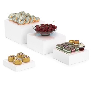 Exhibidor de Alimentos Rectangular de Acrílico Transparente Pulido, Grosor Personalizable, de Lujo, Superventas - Product Image 3