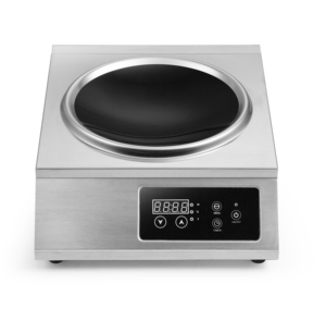 Table de cuisson à induction commerciale à brûleur unique 3500W, concave, à capteur tactile, pour wok, appareil de cuisine - Product Image 4