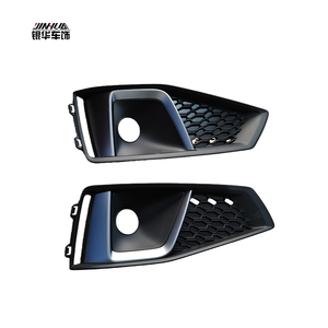 Marco de Luz Antiniebla Personalizado Profesional de China 2019, Rejilla A4, Base Negra Mate con Franjas Plateadas, 8W0 807 681 <span class=keywords><strong>J</strong></span>  8W0 807 682 <span class=keywords><strong>J</strong></span> - Product Image 1