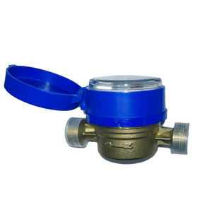 Meteran air <span class=keywords><strong>Arad</strong></span> prabayar pengukur aliran kuningan Jet tunggal dapat disesuaikan Dn15-Dn25 denyut nadi Jet tunggal OEM Manifold - Product Image 1