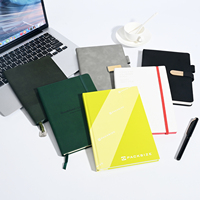 Carnet A5 personnalisé avec logo, couverture en cuir, élastique, journal, agenda, fournitures de bureau et scolaires, qualité supérieure, source d'usine vérifiée