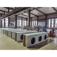 Évaporateur de chambre froide à dégivrage rapide pour la logistique de la chaîne du froid et la transformation alimentaire, avec tube en cuivre à rainures internes