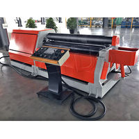 Machines à rouleaux automatiques W12 pour tôles, rouleaux de pliage CNC, machine à rouler les plaques à 4 rouleaux