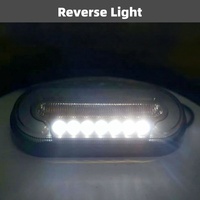 Feu arrière universel à LED style DOT pour camion et remorque 12V 24V, avec clignotant séquentiel, feu stop et marche arrière, ensemble de remplacement
