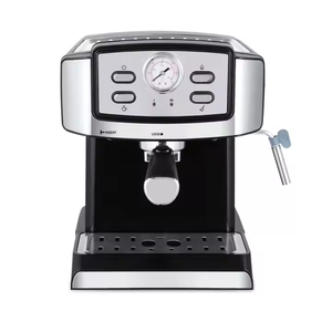 Household Semi Automatic <b>Coffee</b> <b>Machine</b> 15 Bar High Pressure Espresso Maker Stainless Steel For Latte Cappuccino - Product Image 4