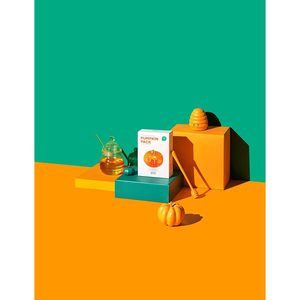 Maschera Viso Antirughe in Fogli (16 Pezzi) per la Cura della Pelle Sensibile - Confezione Pumpkin Pack - Product Image 4