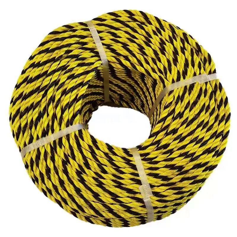 Nouveau matériau Tiger corde PE Corde torsadée