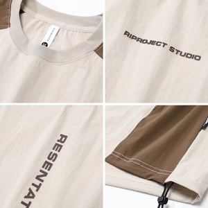 T-shirt Sportiva Personalizzata a Maniche Corte per <span class=keywords><strong>Uomo</strong></span> e Ragazzo, Stile <span class=keywords><strong>Giapponese</strong></span>, Europeo e Americano, Traspirante e ad Asciugatura Rapida - Product Image 2